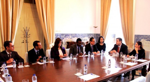 Visita ao Secretário de Estado da Internacionalização, Dr. Jorge Oliveira