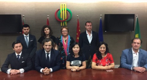 Secretary-General of Forum Macao meets with President of the Exporters Union of the CPLP