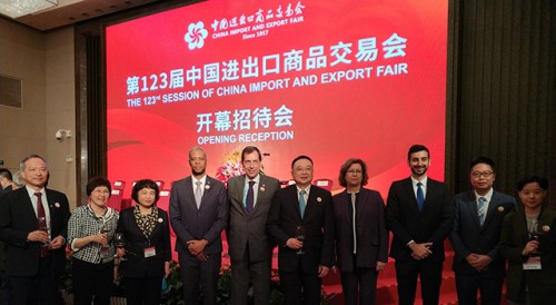 Permanent Secretariat of Forum Macao takes part in 123rd Canton Fair