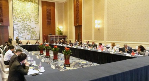 Permanent Secretariat of Forum Macao organises Meeting on Cooperation on Production Capacity between Yangzhou, Macao and Portuguese-speaking Countries