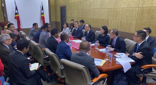Permanent Secretariat of Forum Macao joins Vice Minister of Commerce of PRC, Wang Bingnan, in visit to Timor-Leste