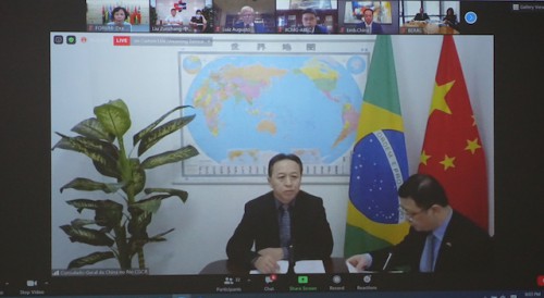 Permanent Secretariat of Forum Macao takes part in online opening ceremony of China-Brazil (Rio de Janeiro) International Fair for Trade in Services