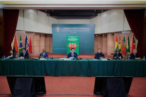 Dr. Ding Tian, presidiu a Cerimónia de Lançamento