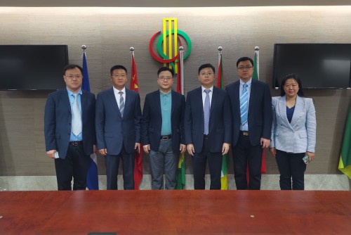 Representatives from the Administrative Committee of the China-Shanghai Cooperation Organization Demonstration Zone for Local Economic and Trade Cooperation visit Permanent Secretariat of Forum Macao