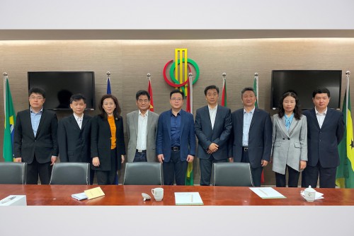 Delegation of the Hong Kong and Macao Affairs Office of Jiangsu Province visited the Permanent Secretariat of Forum Macao