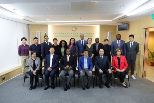 Jilin Provincial Committee of the China Council for the Promotion of International Trade visits Permanent Secretariat of Forum Macao