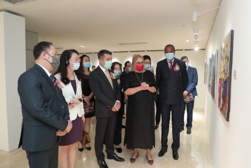 ‘Lusophone Polychromes’ exhibition series Opening of exhibition by Portuguese artist Ana Jacinto Nunes