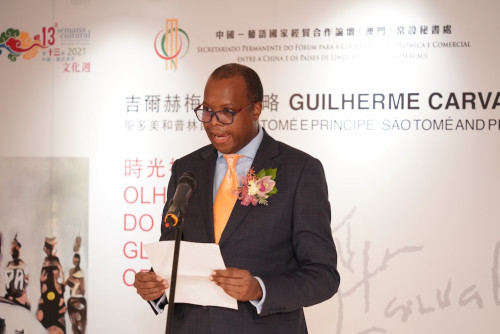 副秘书长赞东致辞