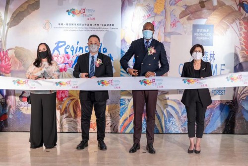 Opening of exhibition by Brazilian artist as part of the ‘Lusophone Polychromes’ exhibition series