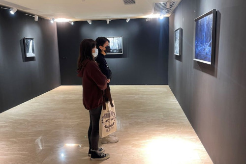  Members of the public visit the exhibition