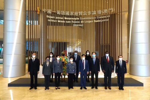 Delegation of Chengdu City visits the Permanent Secretariat of Forum Macao