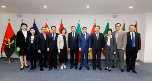 中國對外貿易中心代表團到訪中葡論壇常設秘書處