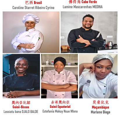 Menu especial de gastronomia lusófona