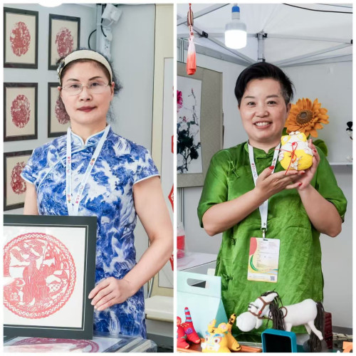 Opening of the Handicraft Fair and Lusophone Gastronomic Showcase at the Cultural Week of China and Portuguese-speaking Countries
