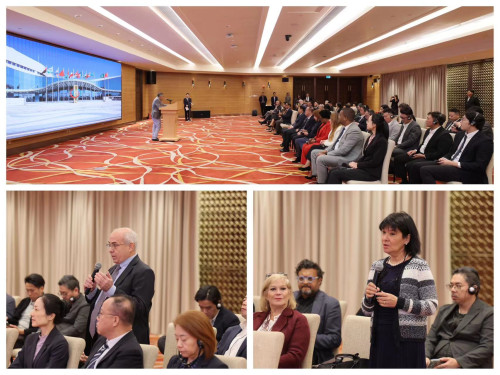 加斯唐•德索萨部长与企业交流