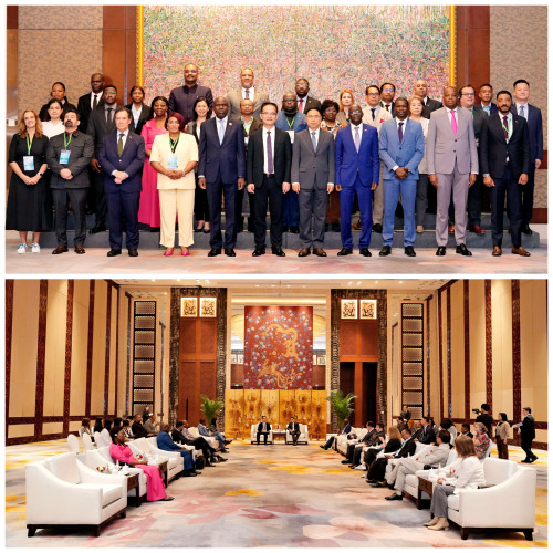 中葡論壇常設秘書處第二十一次例會代表團在深圳考察交流