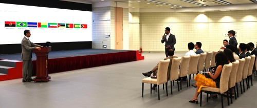 交流現場