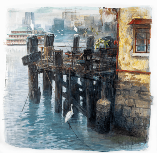 廖文畅-《旧码头》