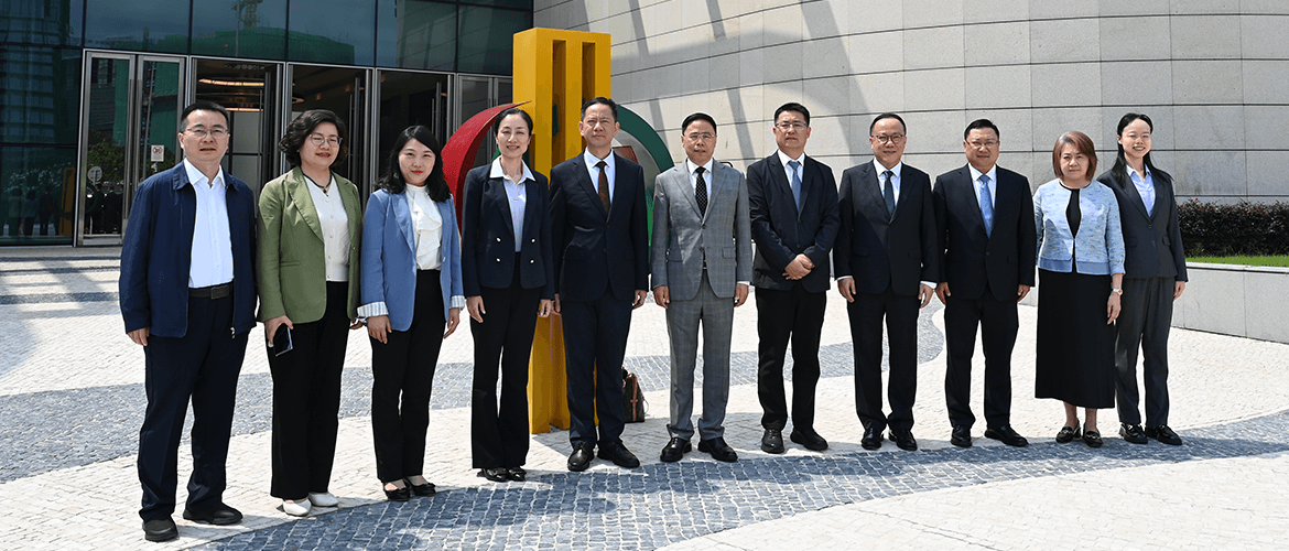 Presidente do Município de Yangzhou visitou o Secretariado Permanente do Fórum de Macau